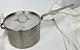 Usn Navy Military Carrollton 8 Quart Stock Pot Stainless Steel 9 Handle & Lid