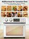 Ultra Large Air Fryer Convection Toaster Oven 24 Quart/6 Slices 1700w 150-450