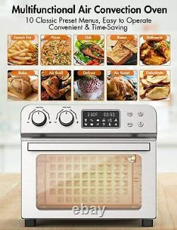 Ultra Large Air Fryer Convection Toaster Oven 24 Quart/6 Slices 1700W 150-450