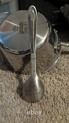 Used Rare ALL-CLAD STAINLESS 2-1/2-QUART WINDSOR PAN D5 No 29311 W Windsor Spoon