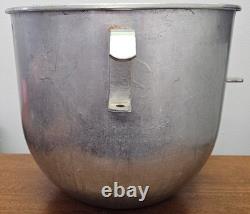 Used Stainless Steel 20 QT Quart Commercial Mixer Bowl