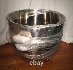 Used once Stainless Steel 80 Quart Mixer Bowl (21.5 diameter)