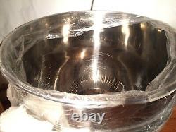 Used once Stainless Steel 80 Quart Mixer Bowl (21.5 diameter)