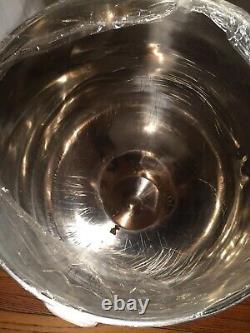 Used once Stainless Steel 80 Quart Mixer Bowl (21.5 diameter)