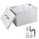 Vevor 32 Quart Drop In Ice Chest Ice Cooler Ice Bin Stainless Steel 20x14x13