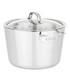 Viking 8 Qt Quart 3-ply Stainless Steel Casserole Stock Soup Pot Pan Glass Lid