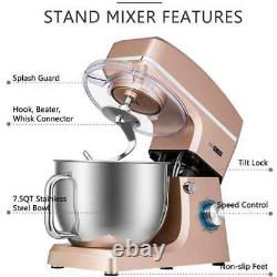 VIVOHOME 7.5Quart Stand Mixer 660W 6-Speed Tilt-Head Kitchen Electric Food Mixer