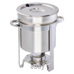 Versatile 7-Quart Stainless Steel Soup Warmer Easy Service & Adjustable Heat