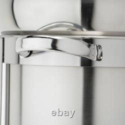 Versatile 7-Quart Stainless Steel Soup Warmer Easy Service & Adjustable Heat