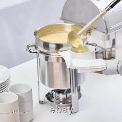 Versatile 7-Quart Stainless Steel Soup Warmer Easy Service & Adjustable Heat