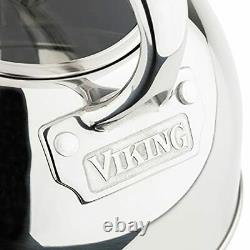 Viking 2.5 Quart Stainless Steel Whistling Tea Kettle (Mirror Finish)
