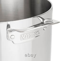 Viking 3-Ply Stainless Steel Stock Pot, 12 Quart