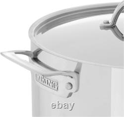 Viking 3-Ply Stainless Steel Stock Pot, 12 Quart