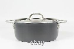 Viking 5-Ply Hard Stainless Dutch Oven with Hard Anodized Exterior 5 Quart