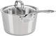 Viking Contemporary 3-ply Stainless Steel Saucepan With Lid, 2.4 Quart