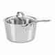 Viking Contemporary 3-ply Stainless Steel Saucepan With Lid 3.4 Quart
