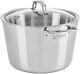 Viking Contemporary 3-ply Stainless Steel Stockpot With Lid 8 Quart