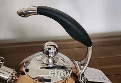 Viking Culinary 3-Ply Stainless Steel Whistling Tea Kettle 2.6 Quart Copper NEW