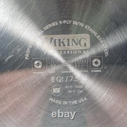 Viking Professional 5 Ply Stock Pot with Lid 8 Quart 7.5l 8qt