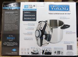 Viking Stainless Steel Pressure Cooker 8 Quart Brand New Never Used