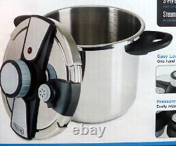 Viking Stainless Steel Pressure Cooker 8 Quart Brand New Never Used