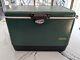 Vintage Cabela's Stainless Steel Belted Cooler Ice Chest 50-quart 5 Day Coleman