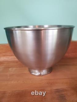 Vintage KitchenAid Hobart 4 Quart Stainless Steel Bowl for 4C Mixers RARE