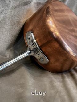 Vintage Rare All- Clad Copper Stainless Steel 3 Quart Sauce Pan with Handle
