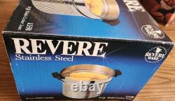 Vintage Revere Ware 1558 8 Quart Multi-Cooker Inset Stainless Steel BRAND NEW