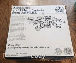 Vintage Revere Ware 1558 8 Quart Multi-Cooker Inset Stainless Steel BRAND NEW