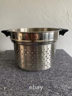 Vintage Revere Ware 1558 8 Quart Multi-Cooker Inset Stainless Steel New In Box