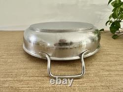 Vollrath 3157 Centurion French Omelet Pan 4.25 Quart Stainless Steel