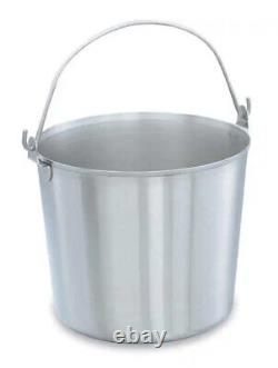 Vollrath 59120 Stainless Steel 13 Quart Handled Utility Pail