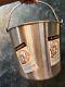 Vollrath 59150 Stainless Steel 16 Quart Handled Utility Pail