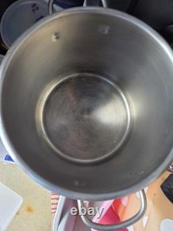Vollrath 78580 Stainless Steel Stock Pot Wear-Ever Classic 11.5 Quart Cooking