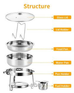 -Vollrath Home Food Chafer, 4-Quart, Polished Stainless Steel