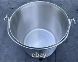Vollrath Stainless Steel 13 Quart Handled Utility Pail Bucket NFS 59120 NEW
