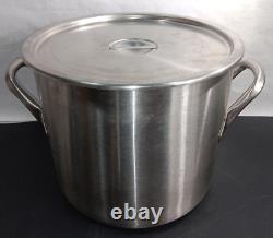 Vollrath Wear-Ever Stock Pot Stockpot Stainless Steal 20 Quart Commercial Grade