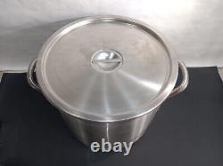Vollrath Wear-Ever Stock Pot Stockpot Stainless Steal 20 Quart Commercial Grade