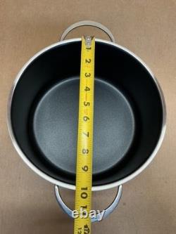 WMF Vignola Stainless Steel 6.6 Quart High Casserole with Lid