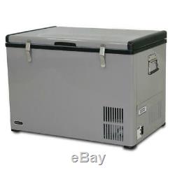 Whynter FM-65G 65-Quart Portable Refrigerator/Freezer, Platinum