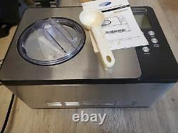 Whynter ICM-200LS Automatic Ice Cream Maker 2 Quart Capacity Stainless Steel
