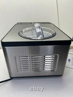 Whynter ICM-200LS Stainless Steel Ice Cream Maker 2.1 Quart Silver