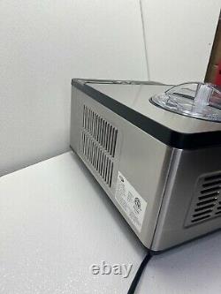 Whynter ICM-200LS Stainless Steel Ice Cream Maker 2.1 Quart Silver