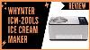 Whynter Icm 200ls Stainless Steel Ice Cream Maker 2 1 Quart Review