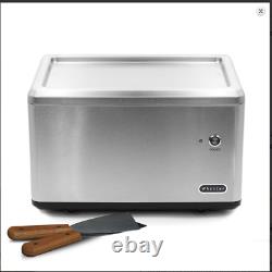Whynter ICR-300SS 0.5-Quart Stainless Steel Rolled Ice Cream Maker with Compressor