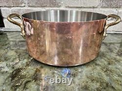 Williams Sonoma Copper 8 Quart Stockpot