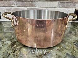 Williams Sonoma Copper 8 Quart Stockpot