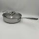 Williams Sonoma Stainless Steel Thermo-clad By Hestan 4.5 Quart Saute Pan