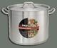 Winco Premium Stainless Steel Stock Pot With Cover, 40 Quart